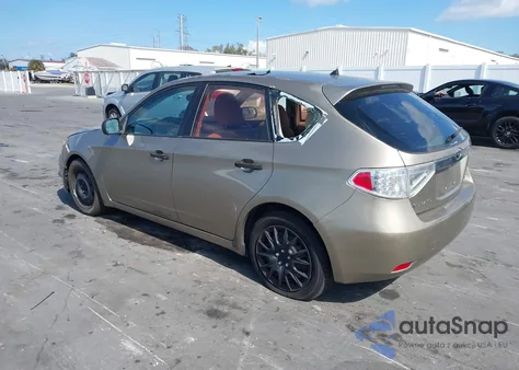 2008 Subaru Impreza 2.5I из США, поврежденный, VIN JF1GH61618H835623